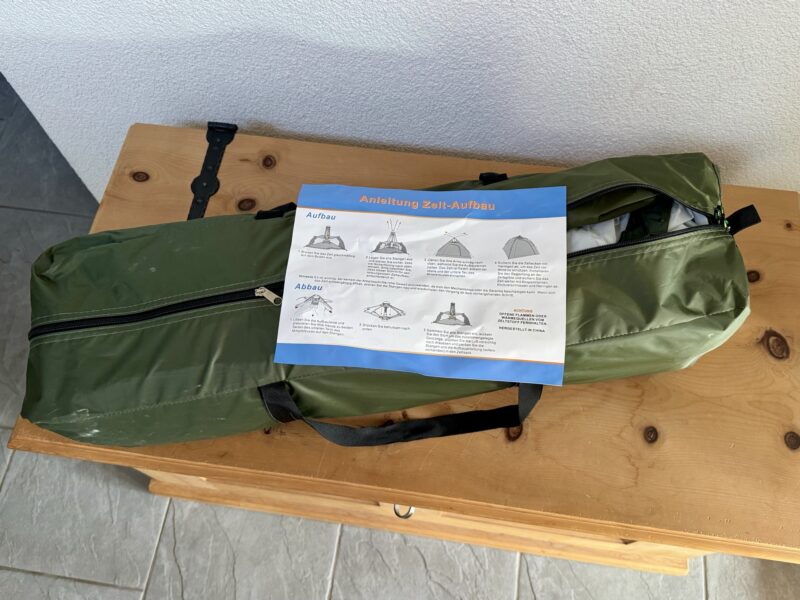 Zelt für 3 Personen