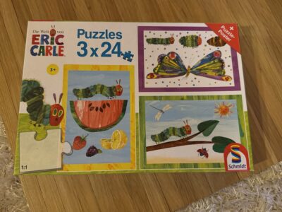 Puzzles Raupe Nimmersatt