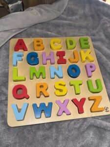 Holzpuzzle ABC
